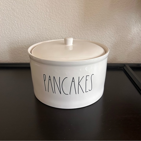 Rae Dunn Other - Rae Dunn by Magenta "PANCAKES" ceramic warmer ivory color